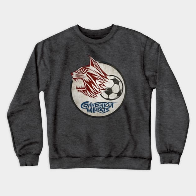 Connecticut Wildcats Soccer Crewneck Sweatshirt by Kitta’s Shop